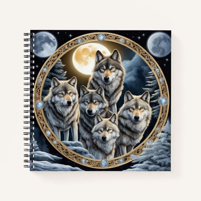 Wolves Notebook (Front)