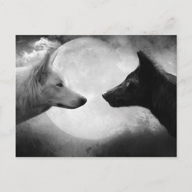 Wolves Postcard (Front)