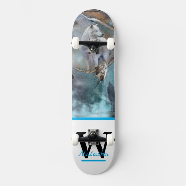 Wolves Skateboard (Front)