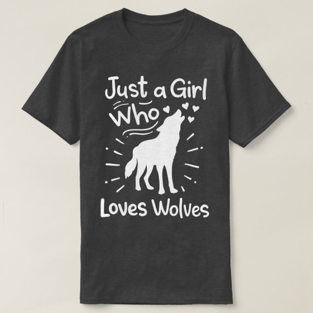 Wolves Wolf Lover T-Shirt (Design Front)