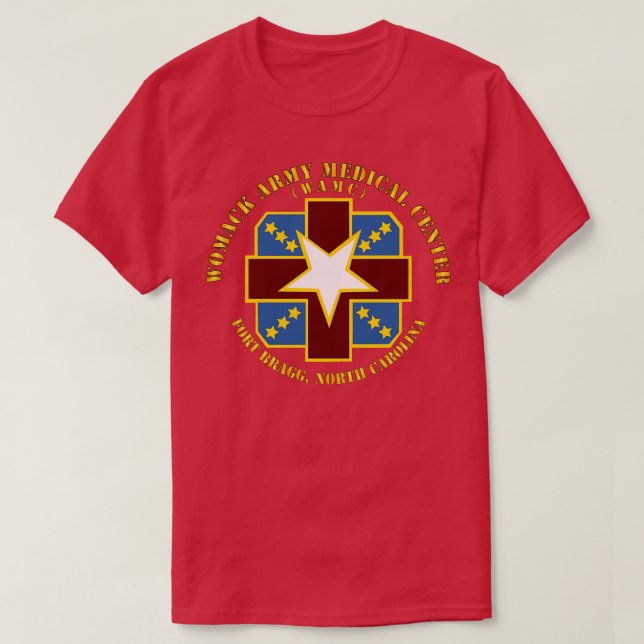 Womack Medical Centre FBNC T-Shirt (Design Front)