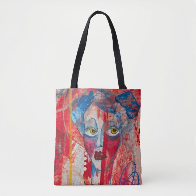 "Woman (104)" Tote Bag (Front)