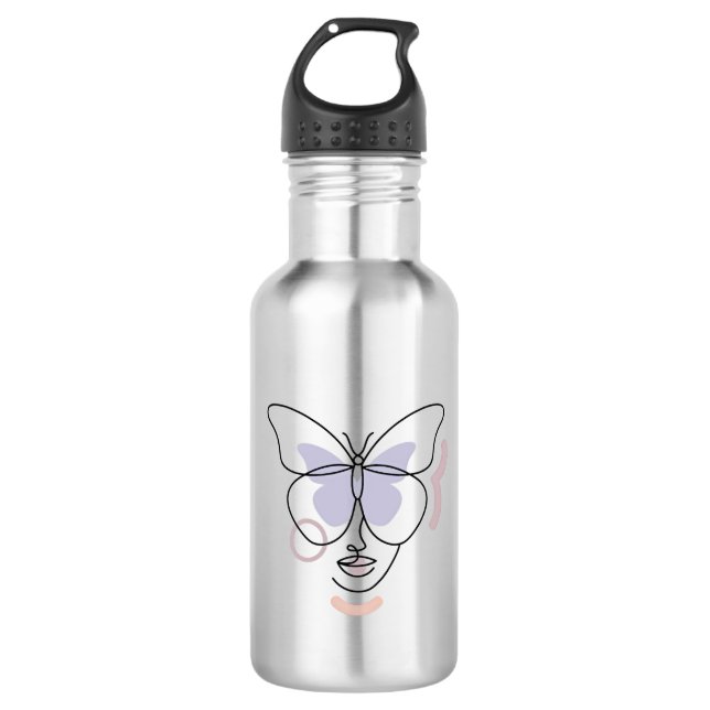Woman 532 Ml Water Bottle (Front)