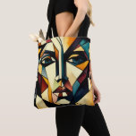 Woman Abstract Modern Painting Tote Bag<br><div class="desc">Abstract Modern Painting Woman Printed and shipped by Zazzle or their partners.</div>