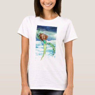 Woman against a Raging Sky T-Shirt