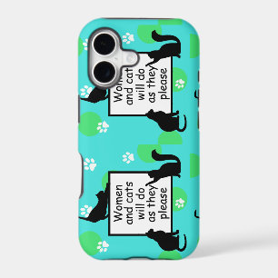 Woman and Cats will do as they Please