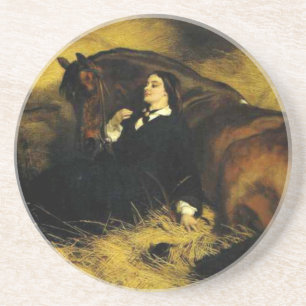 Woman and Horse Coaster