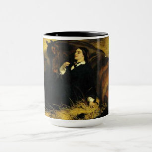Woman and Horse Mug