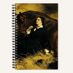 Woman and Horse Notebook