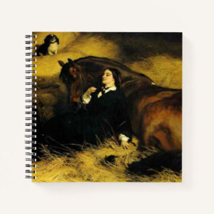 Woman and Horse Notebook