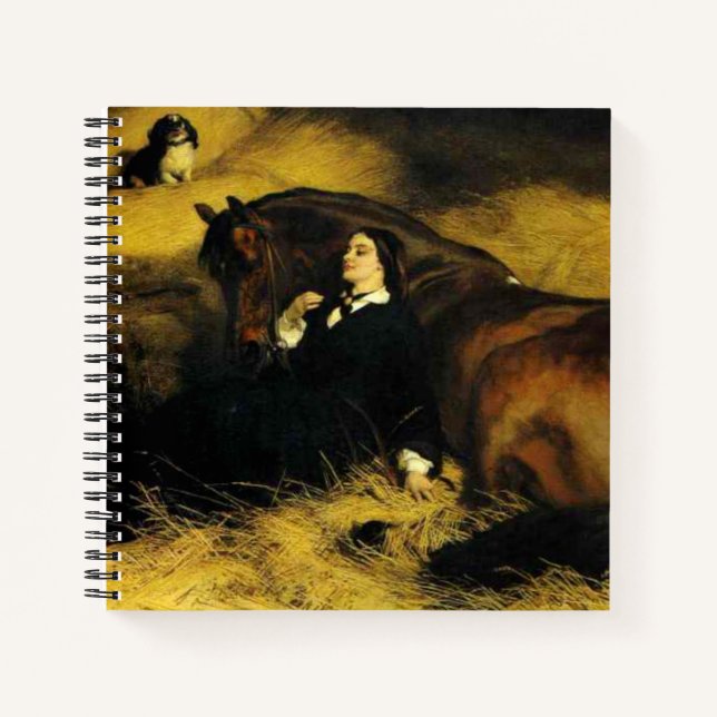 Woman and Horse Notebook (Front)