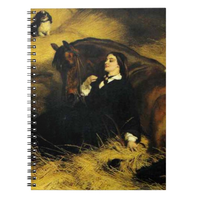 Woman and Horse Notebook (Front)