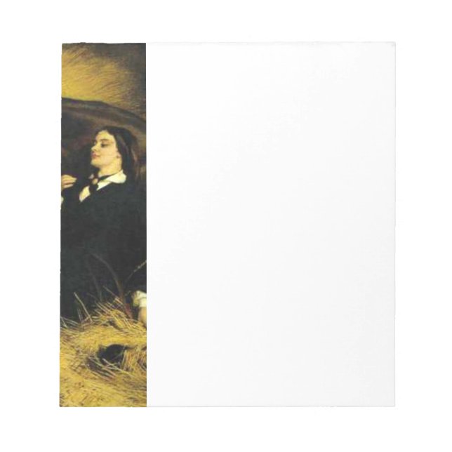 Woman and Horse Notepad (Front)