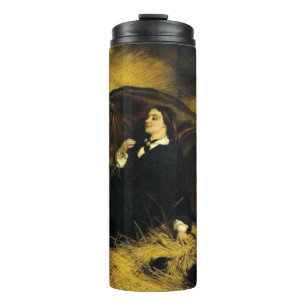 Woman and Horse Thermal Tumbler