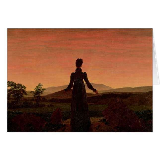 Woman at dawn (Front Horizontal)