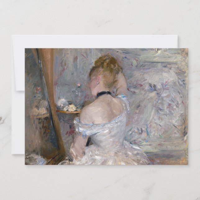 Woman at Her Toilette | Berthe Morisot (Front)