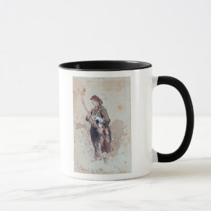Woman at the Hotel de Ville Mug