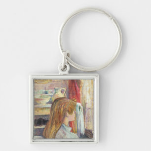 Woman at the Window, 1893 Key Ring