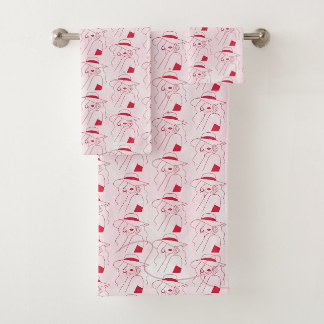 Woman Bath Towel Set (Insitu)