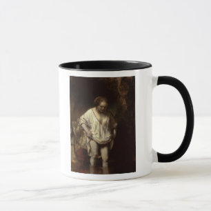 Woman Bathing in a Stream, 1654 Mug