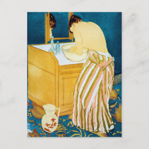 Woman Bathing, Mary Cassatt Postcard