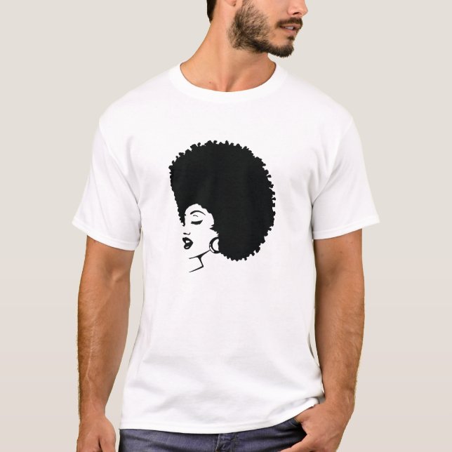 Woman Black Power T-Shirt (Front)