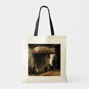 Woman by a Hearth by Vincent van Gogh Tote Bag
