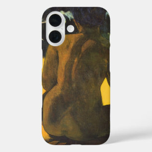 Woman by the Sea by Paul Gauguin, Vintage Fine Art iPhone 16 Case