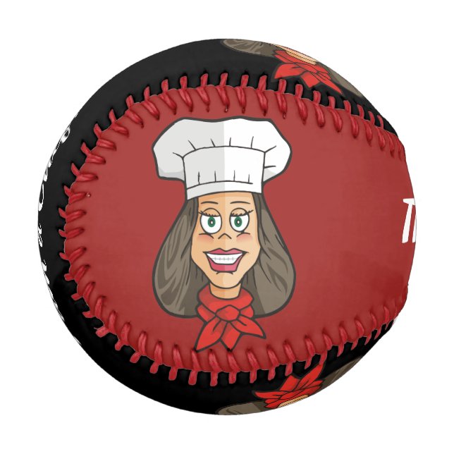 Woman Chef Baseball (Front Left)