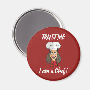 Woman Chef Magnet