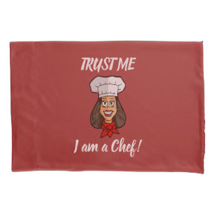 Woman Chef Pillowcase