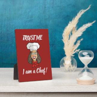Woman Chef Plaque