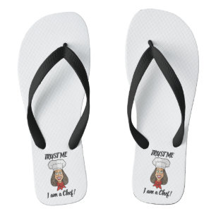 Woman Chef Thongs