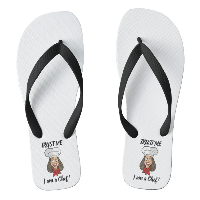 Woman Chef Thongs (Footbed)