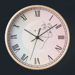 Woman Clock<br><div class="desc">🖤</div>