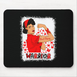 Woman Congestive Heart Failure Warrior Heart Disea Mouse Pad
