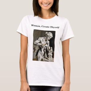 Woman, Create Thyself – Self Constructed Portrait T-Shirt