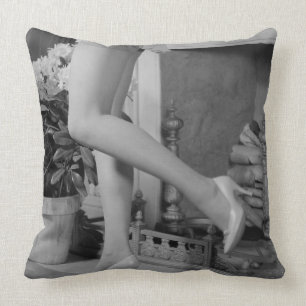 Woman Dancing Cushion