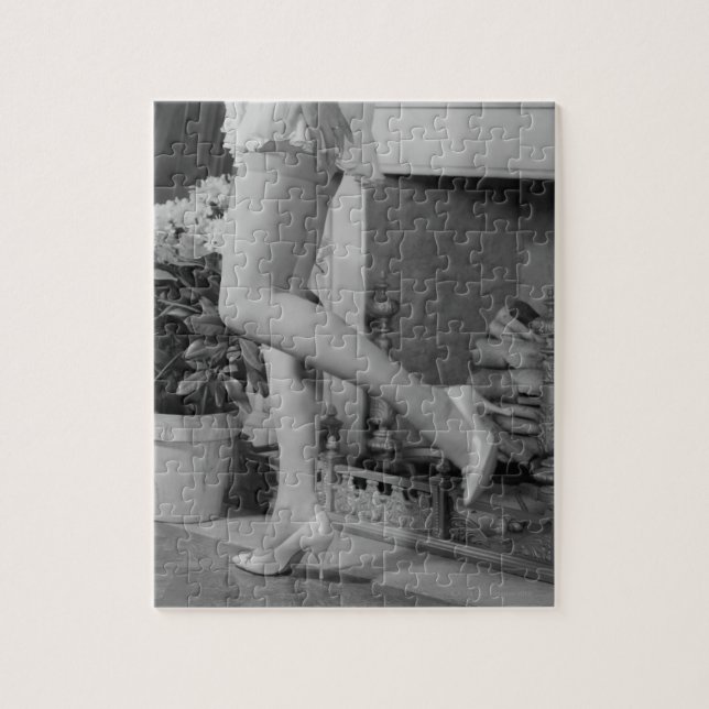 Woman Dancing Jigsaw Puzzle (Vertical)