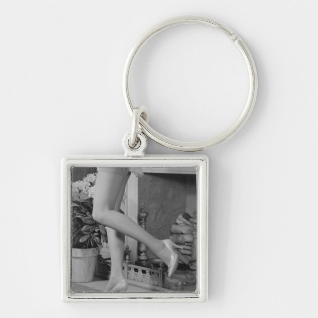 Woman Dancing Key Ring (Front)