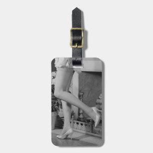 Woman Dancing Luggage Tag