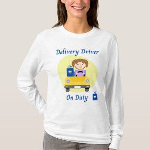 Woman Delivery Driver T-Shirt