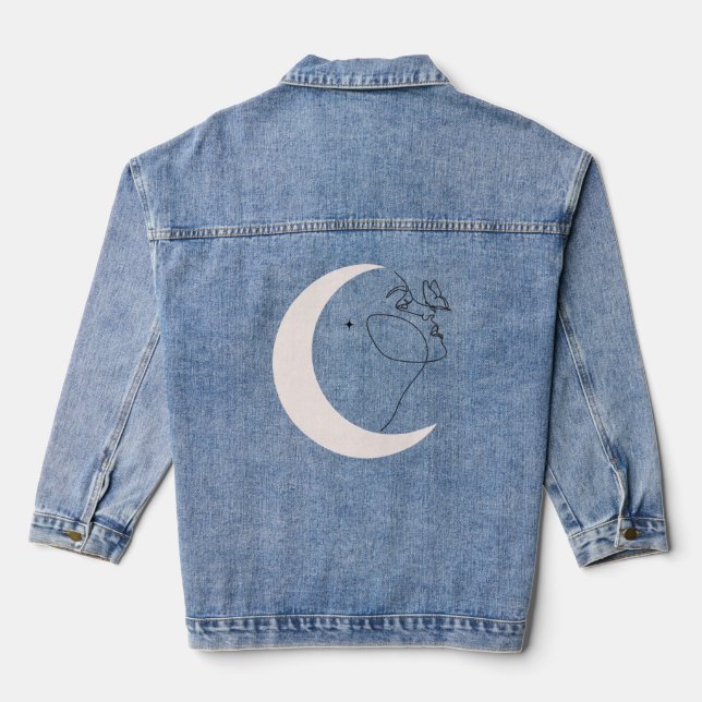 Woman Denim Jacket (Back)