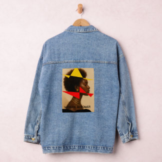 WOMAN FASHION DENIM JACKET
