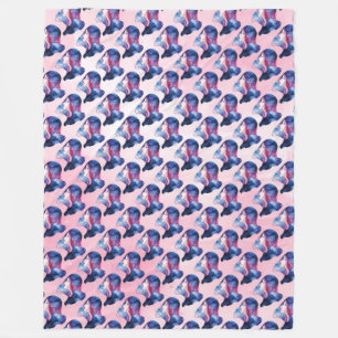 Woman Fleece Blanket