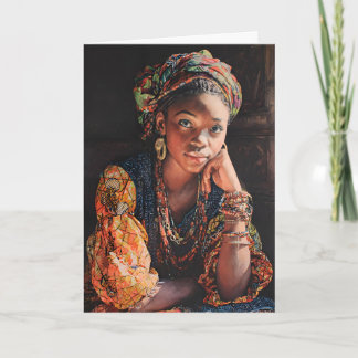 Woman from Côte d'Ivoire - African Woman Card