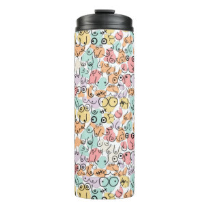 woman fun gift thermal tumbler
