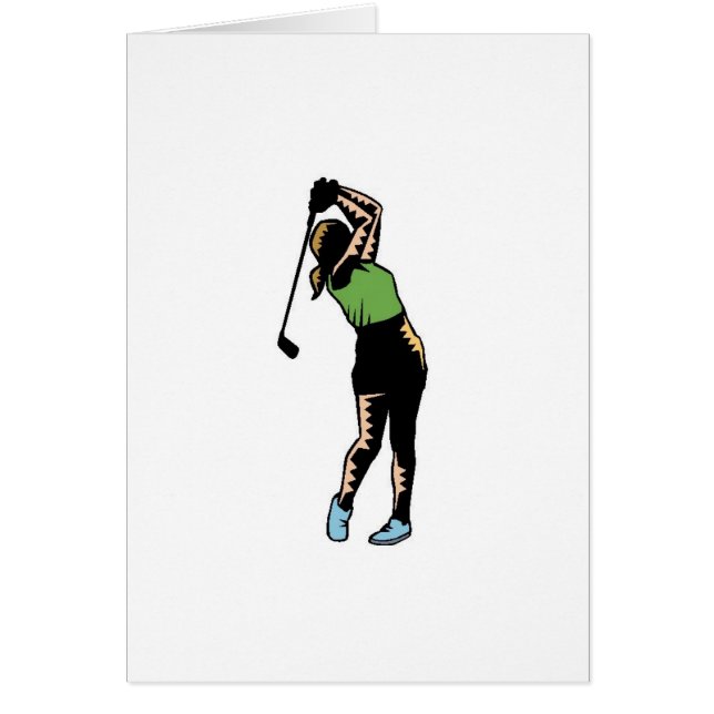Woman Golfer (Front)