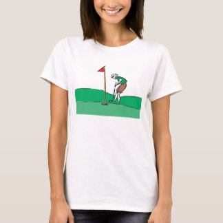 woman golfer T-Shirt