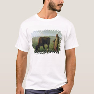 Woman Grazing her Cow, 1858 T-Shirt